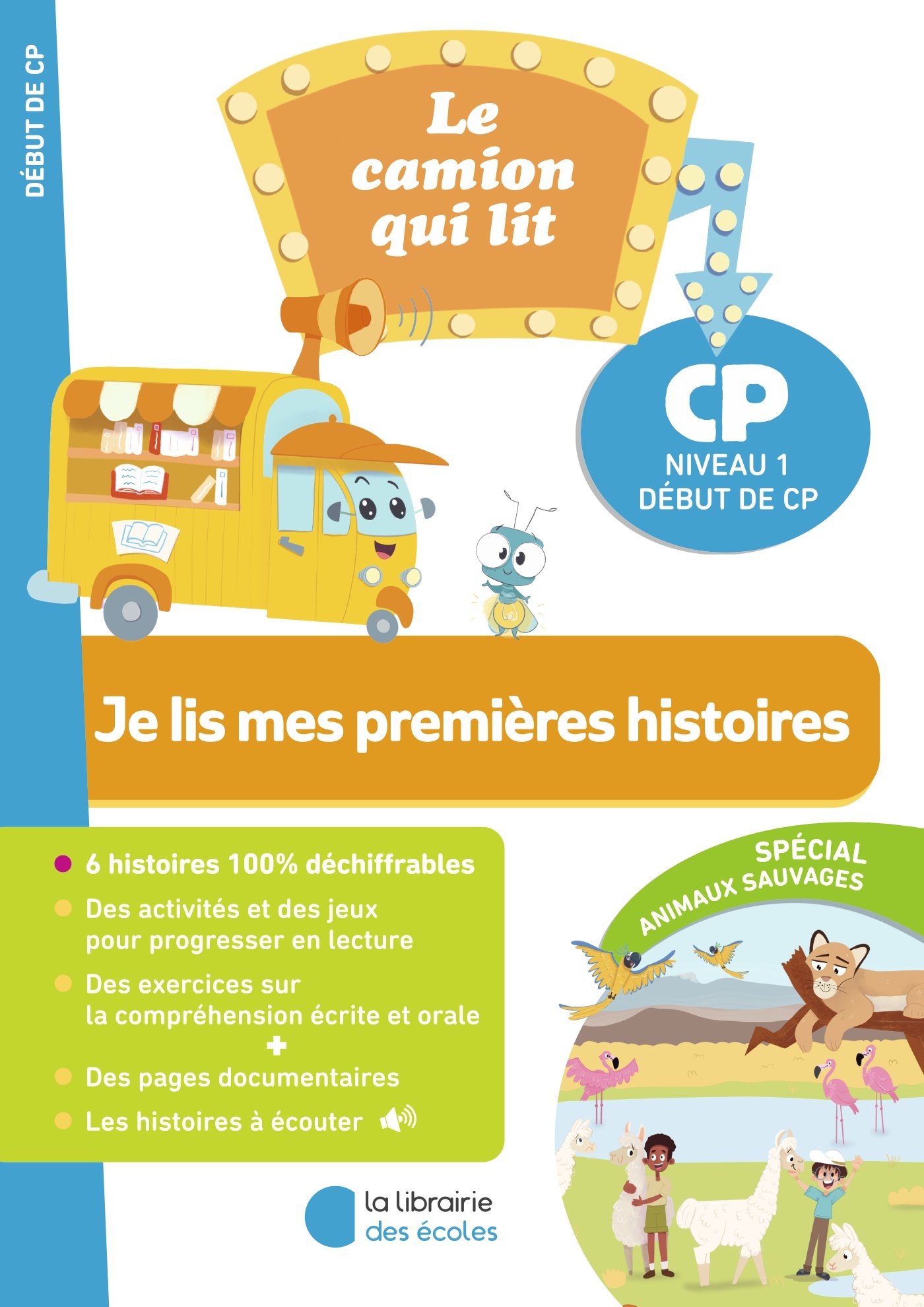 Lecture : Je lis mes premières histoires (niveau 1) – Le camion qui lit