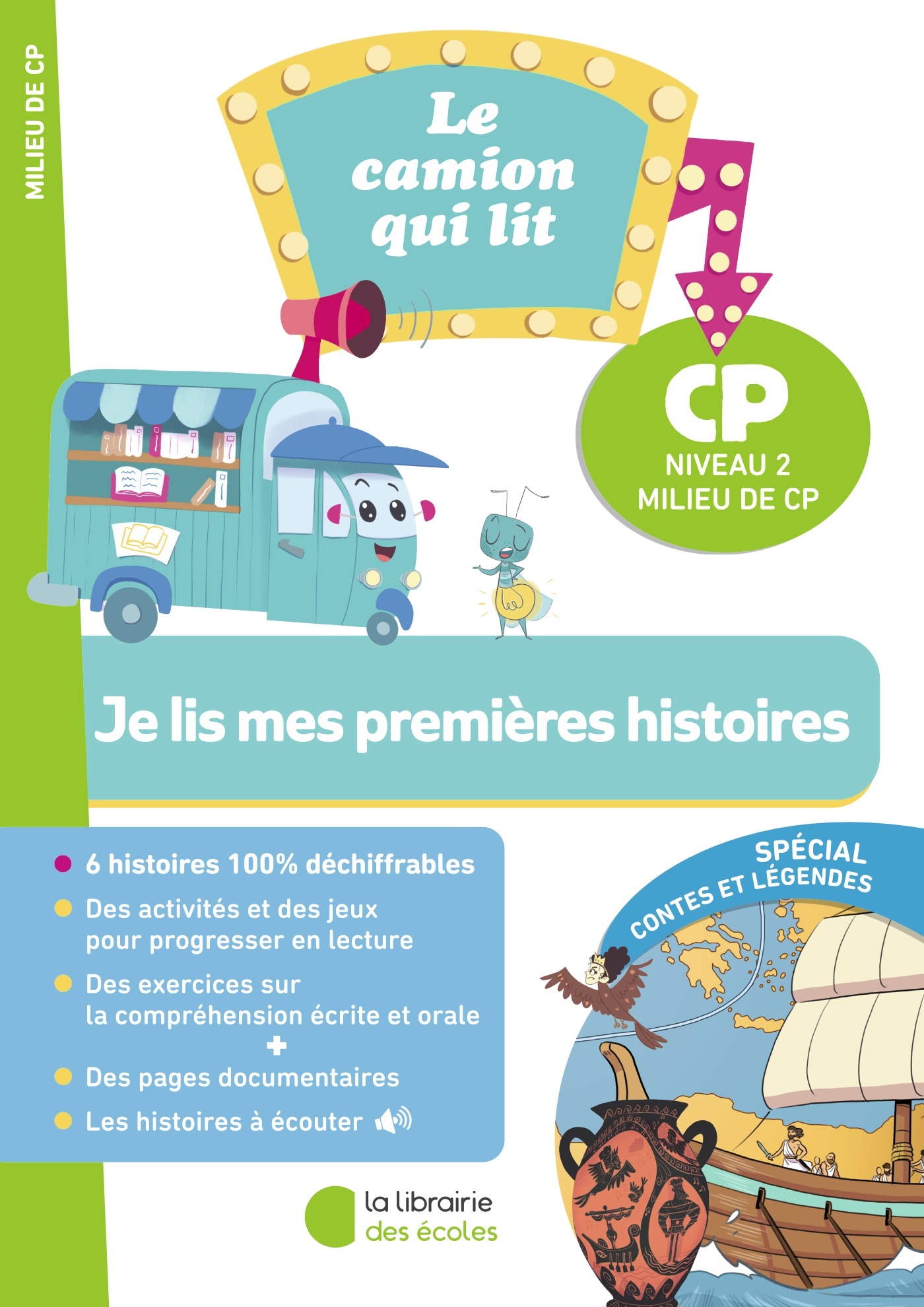 Lecture : Je lis mes premières histoires (niveau 2) – Le camion qui lit