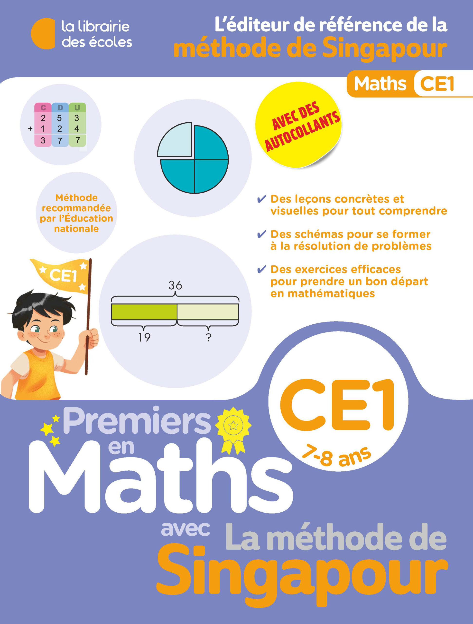 Premiers en maths CE1 – Méthode de Singapour