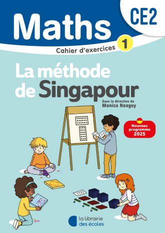 Mathématiques CE2 : Cahier d’exercices 1 – Méthode de Singapour