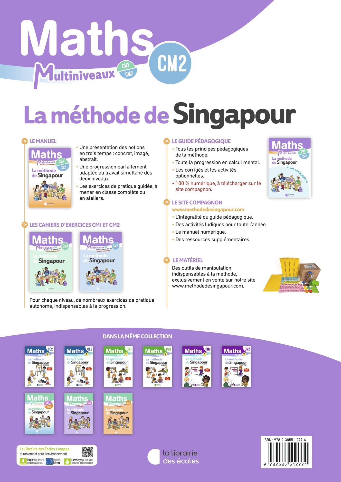 Mathématiques CM1/CM2 : Cahier d'exercices CM2 – Méthode de Singapour – Image 2